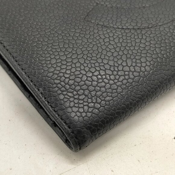 Chanel Long Wallet Black Caviar Skin mon-375-091325 - Picture 5 of 10